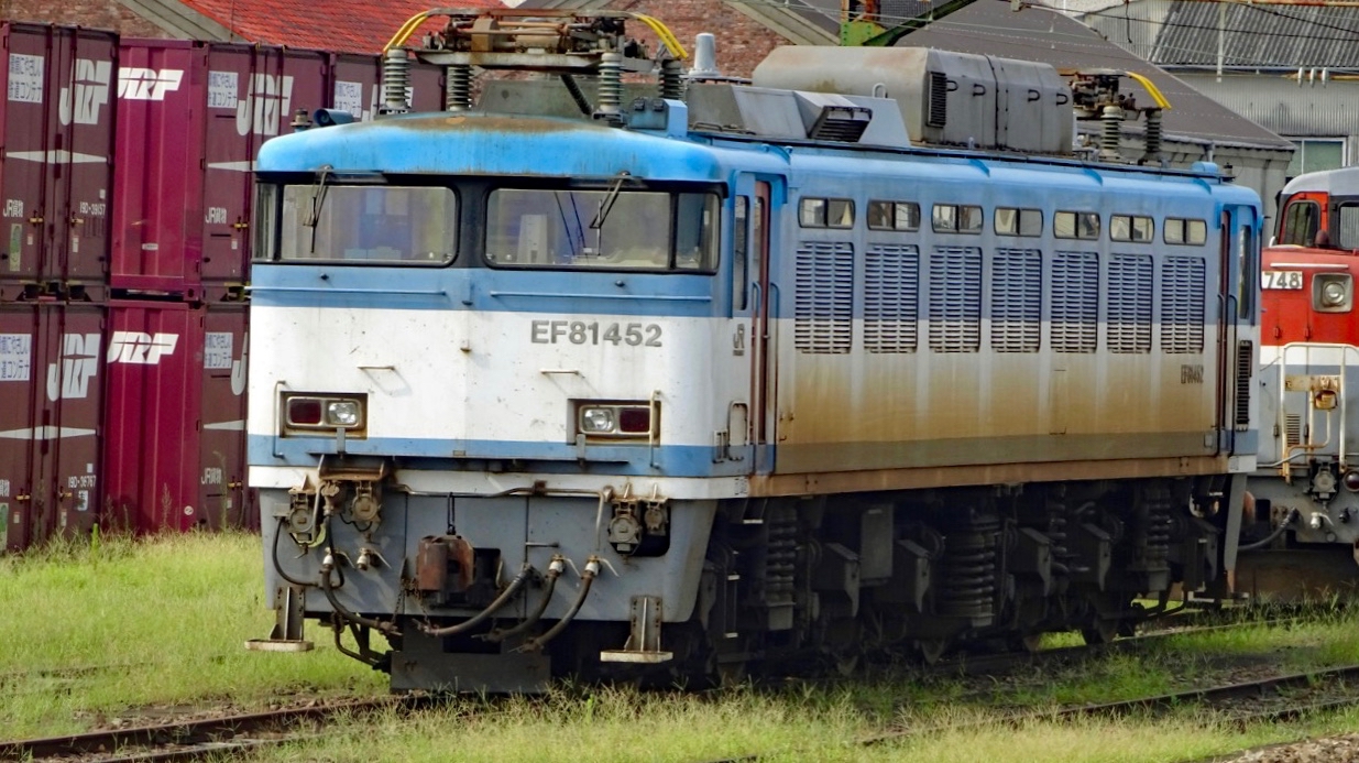 【鉄の一瞥 45】 JR九州鹿児島本線 大牟田駅 EF81 452 2016年8月 | コラム | 鉄道チャンネル