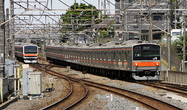 武蔵野線205系M51編成に遭遇して「おおっ！」 | 旅とおでかけ 鉄道