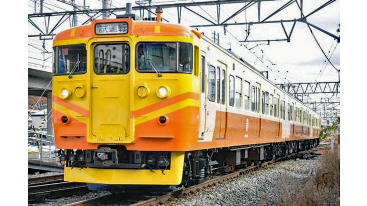 しなの鉄道　自強号 しなの鉄道115系「台鉄自強号色」登場 | 鉄道ニュース | 鉄道