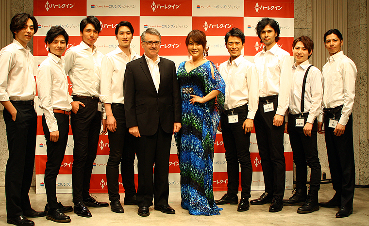 ハーレクイン創刊40年、ロマンス系イケメン8人にはるな愛も超興奮！「日本のミスター・ハーレクインは誰だ！」開催 鉄道ニュース 鉄道チャンネル