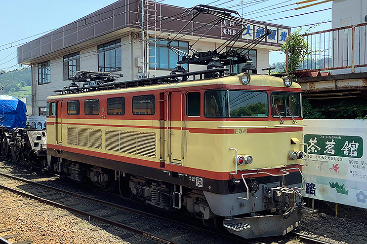 slかわね路 SLかわね路号 災害の影響続く大井川鐵道 日本たった一機のC108