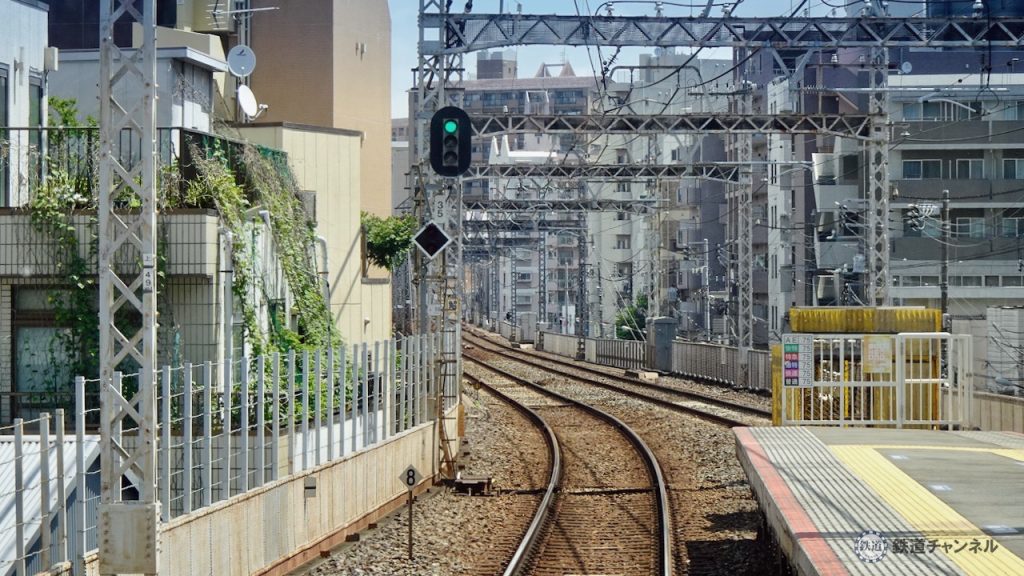 前面展望 新三河島駅〜町屋駅【駅ぶら05】京成電鉄 本線15 コラム 鉄道チャンネル