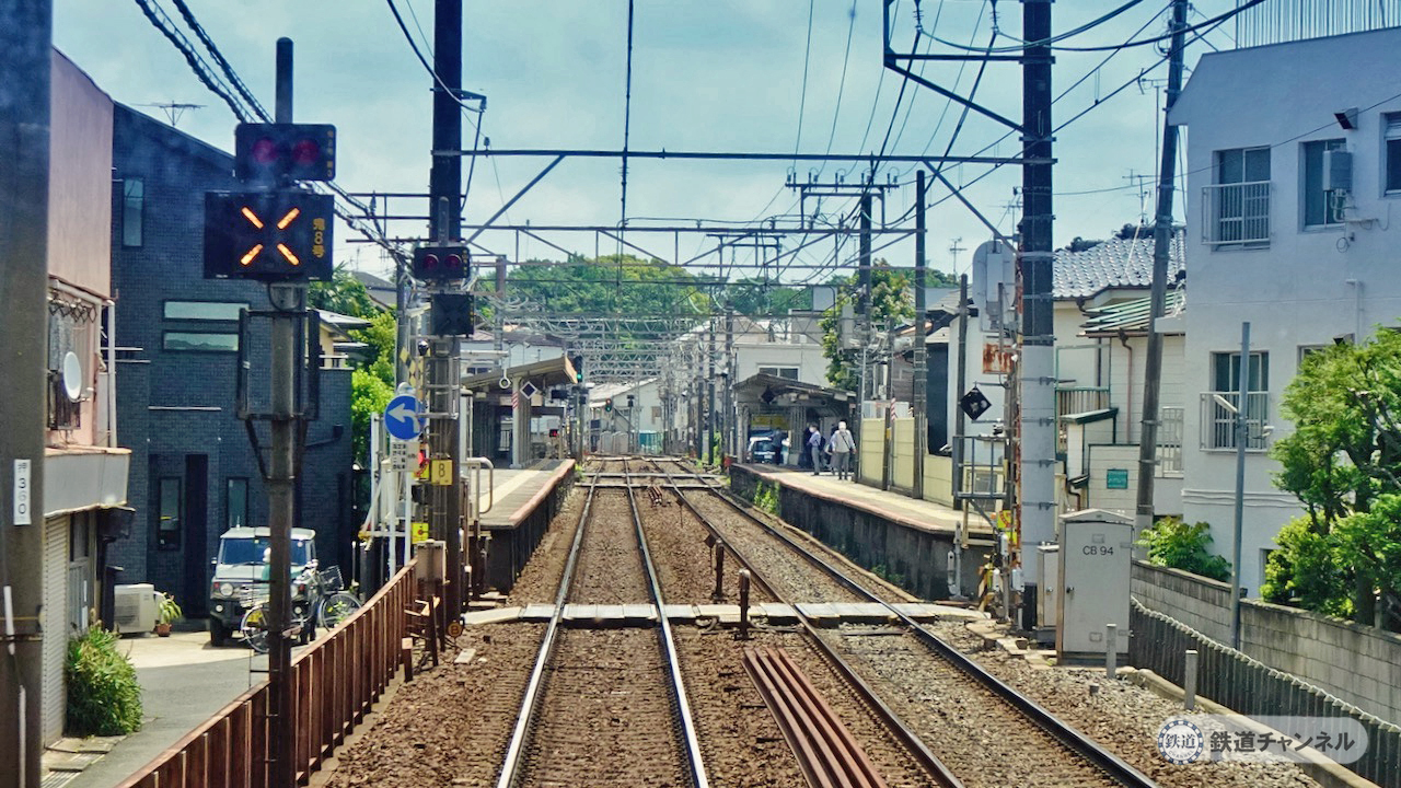 前面展望 鬼越駅から京成中山駅【駅ぶら05】京成電鉄 本線73 コラム 鉄道チャンネル