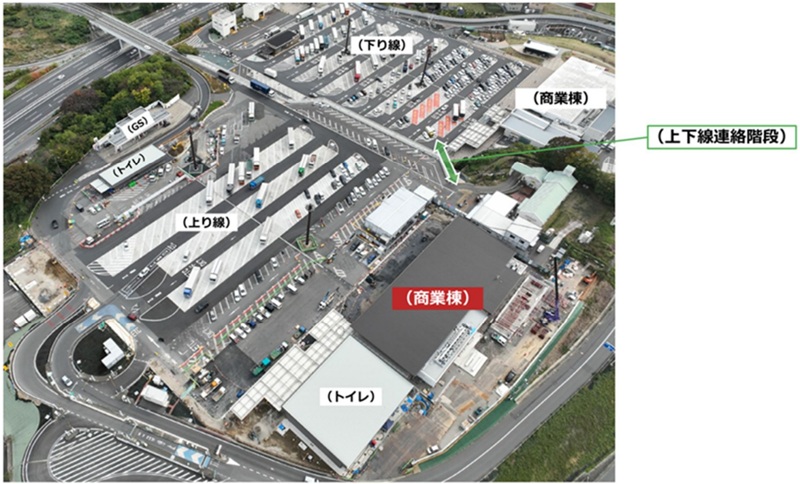 東北道・佐野SA（上り線）が3/17リニューアル！ 隈研吾監修の「佐野