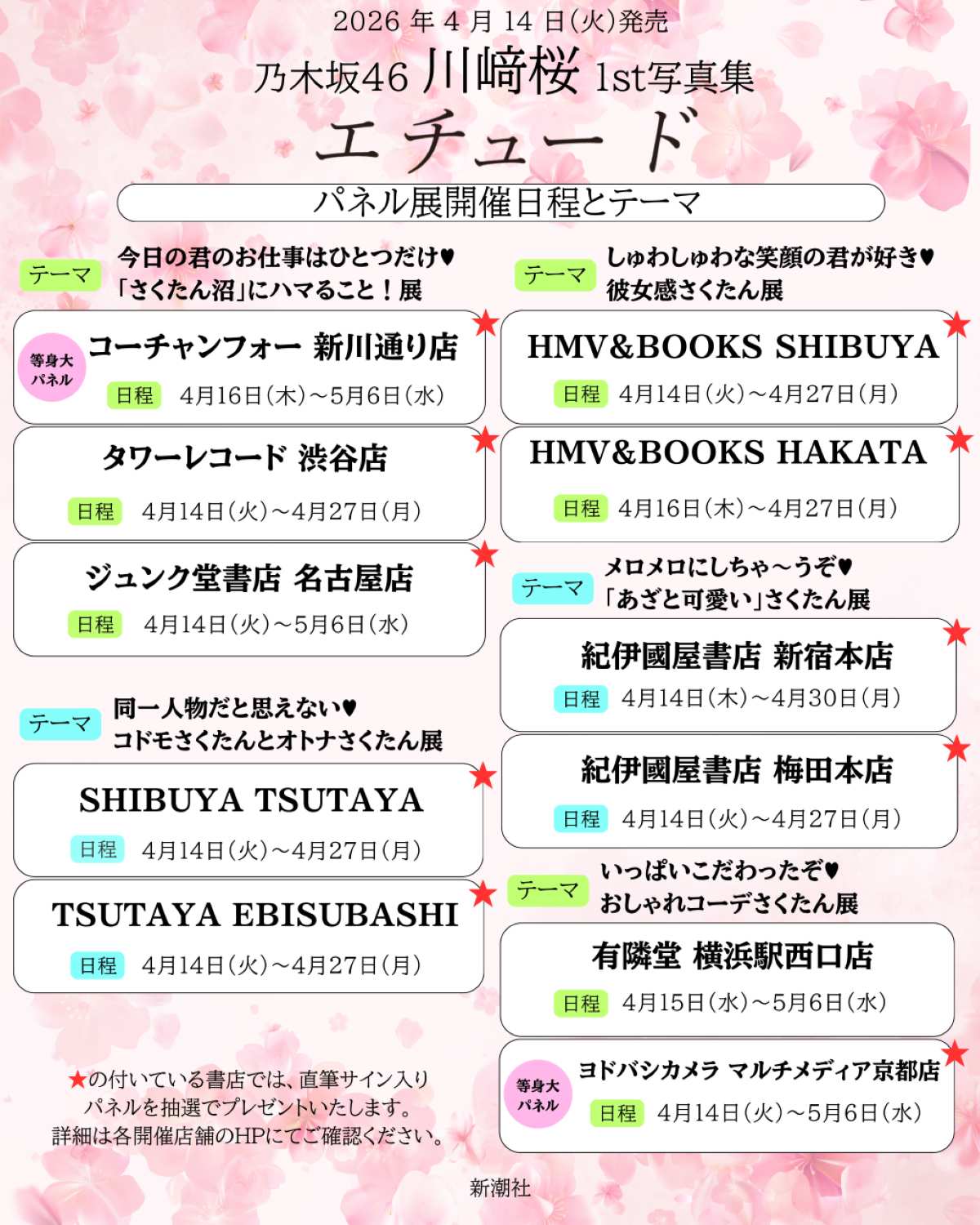 乃木坂 川﨑桜 東京メトロデジタルラリー当選品 エチュード 写真集
