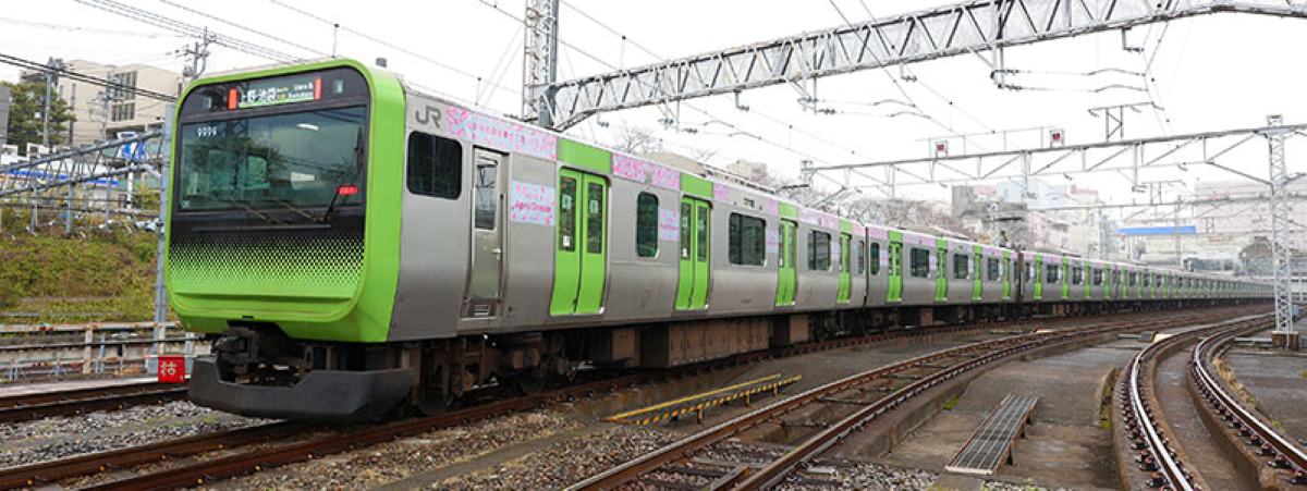 山手線の車内が“夢の桜”で満開に！4099人の想いを乗せた”Dreamトレイン