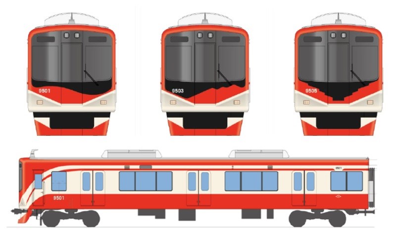 【専用】りりえりー様 阪神電車の急行用9300系が新色「Re Vermilion」へデザイン刷新！全3