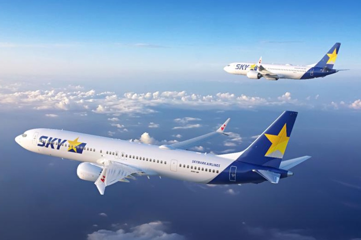 日系エアライン初導入の最新型「ボーイング737-8」スカイマーク5/28の