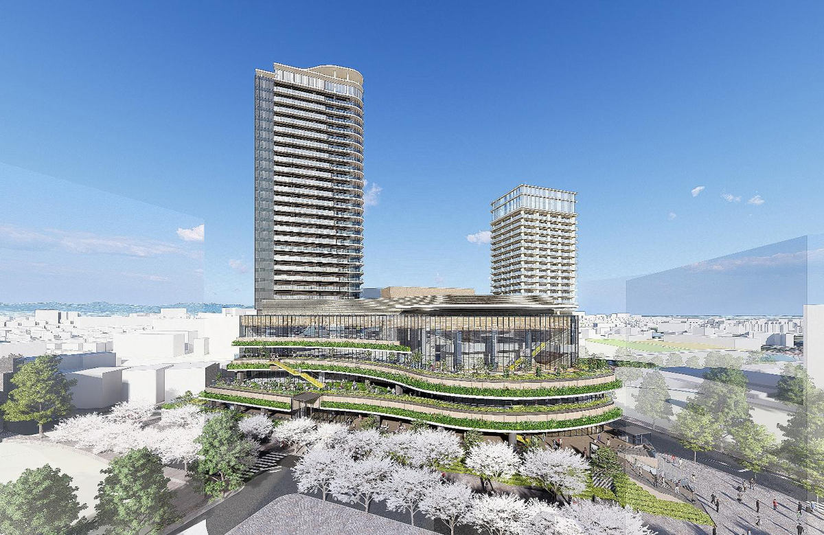 東急田園都市線「鷺沼駅」で2段階の大規模再開発！タワマン直結の新