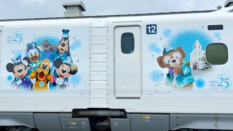 レポート】 ディズニーシー25周年記念「スパークリングドリーム新幹線