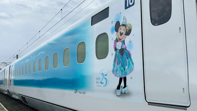 レポート】 ディズニーシー25周年記念「スパークリングドリーム新幹線