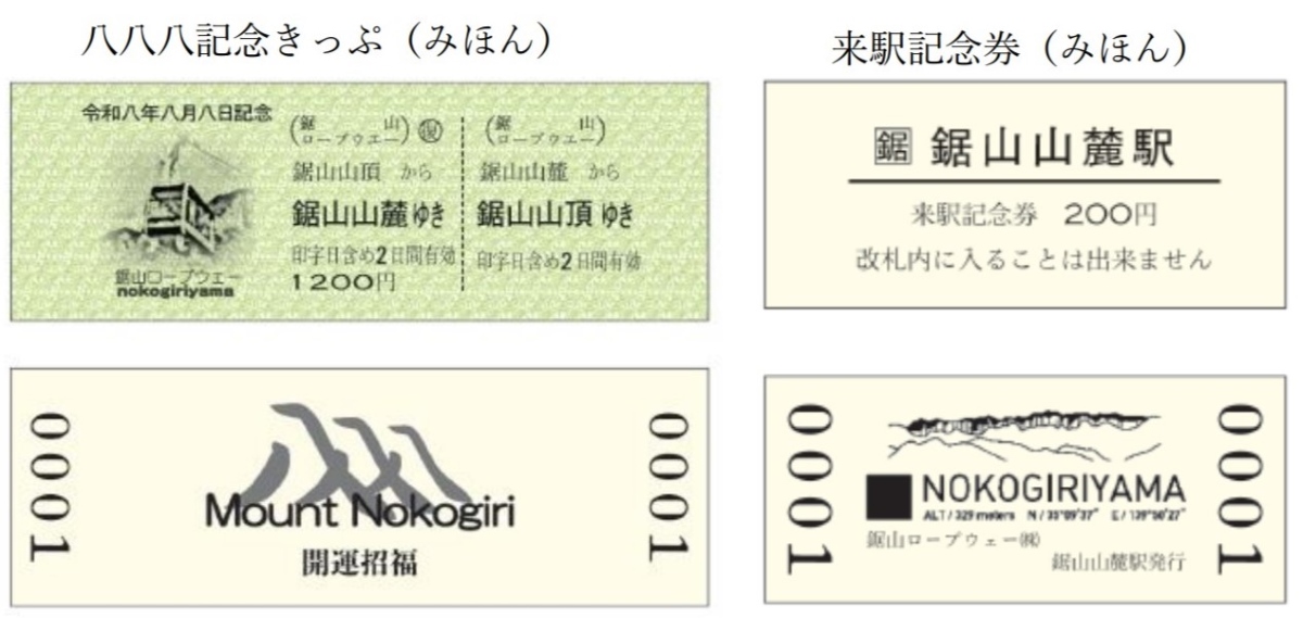 令和8年8月8日、午前8時8分8秒、888セット限定……鉄道各社の「8・8・8